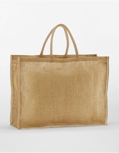 WES-W475-Natural Starched Jute Market Shopper